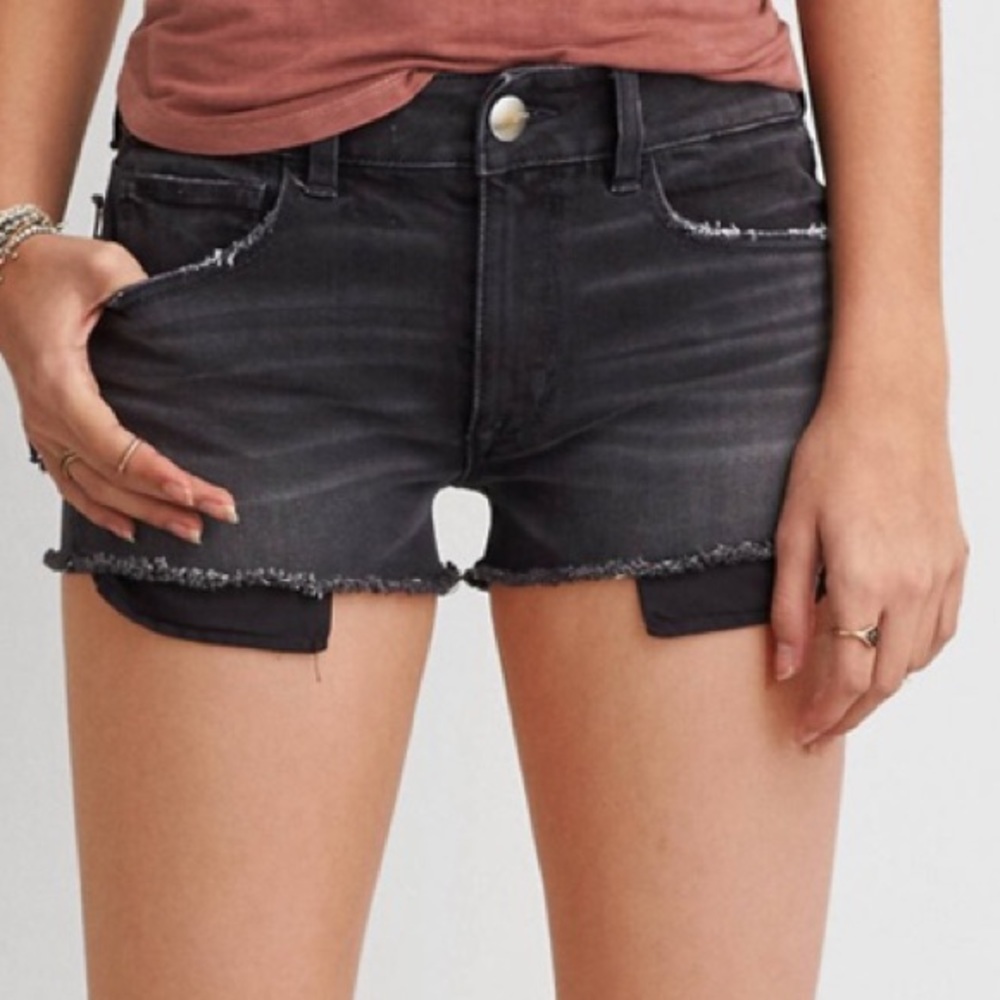 Black American Eagle shorts